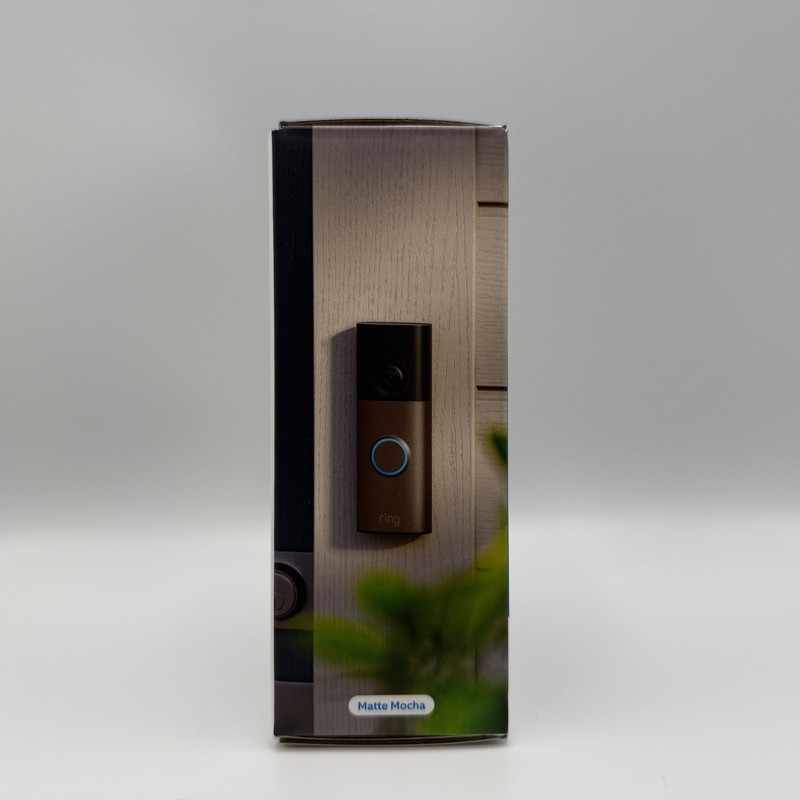 Ring Battery Doorbell 2nd Gen Retinal 2K Matte Mocha New Factory Sealed gallery