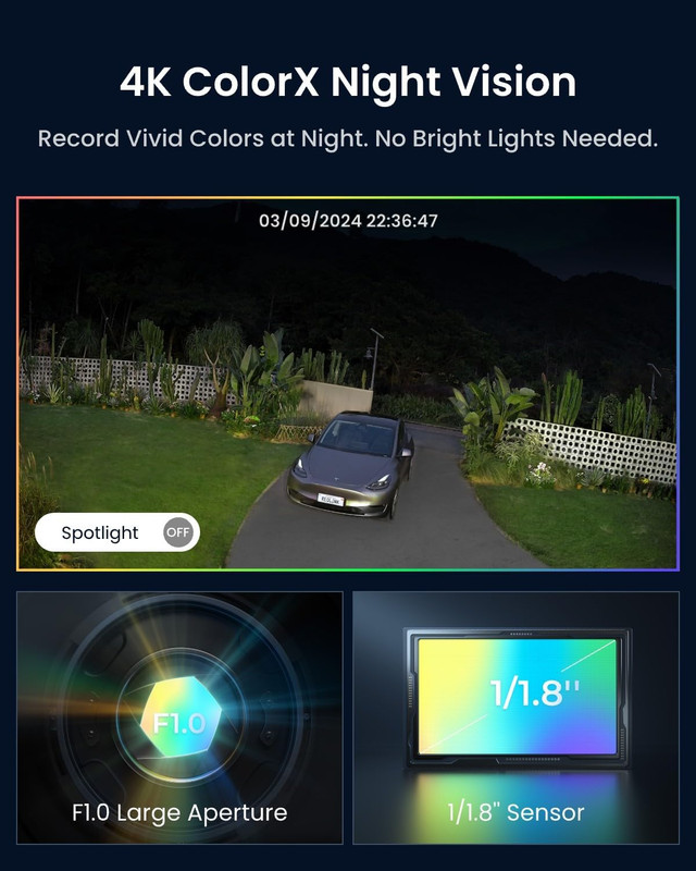 REOLINK Altas PT Ultra Black - 4K Solar Security Cameras Wireless Outdoor, 500 D gallery