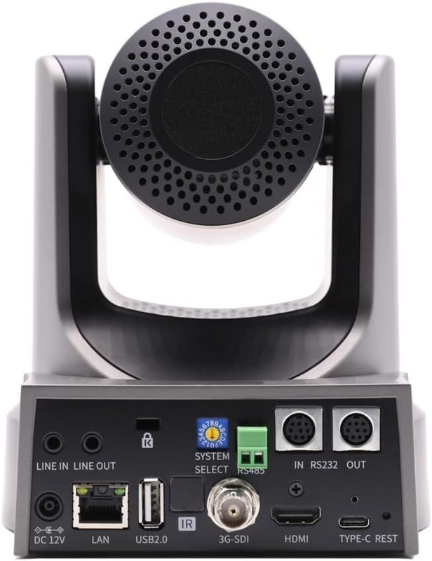 PTZOptics PT30X-SE-GY-G3 Move SE 30X PTZ Camera Auto-Tracking Full HD HDMI Gray gallery