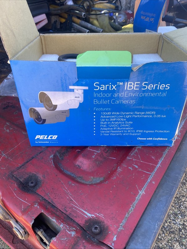 Pelco IWP532-1ERS 5 MP Sarix Pro Network IR Vandal Resistant Wedge Dome Camera