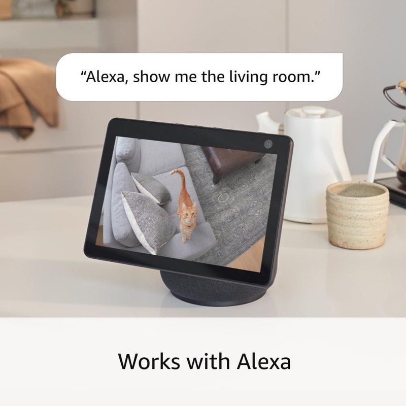 Pan-Tilt Indoor Cam (Newest Model), See All around Your Home or Business with 36 gallery