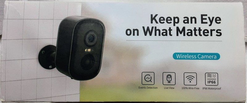 2 PK Smart AI Battery Wireless Camera 2K, Battery Powered Wifi Ai Motion Detect gallery
