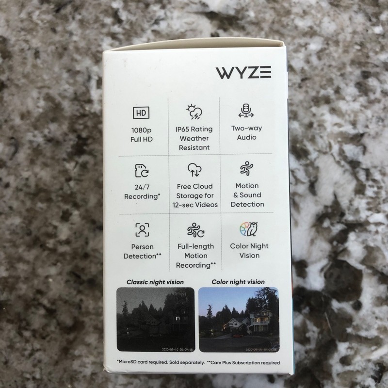 Wyze Cam v3 1080p HD Indoor Outdoor Security Camera Color Night Vision Wyzec2 gallery