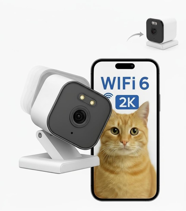 Security Camera 2K | Indoor |Baby Monitor & Pet Camera | Color Night Vision HOT gallery