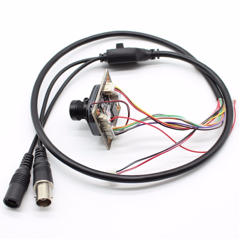 HD 1080P 2mp 1/2.9" AHD TVI CVI 3in1 CCTV Camera Module CMOS PCB board UTC +lens gallery