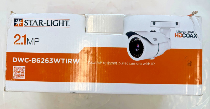 Digital Watchdog DWC-B6263WTIRW Star-Light 2.1MP/1080p HD Universal Bullet