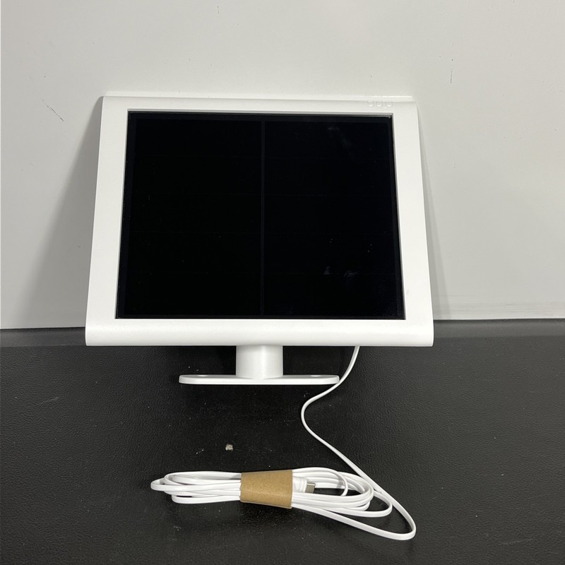 5F80E9 Ring Camera Outdoor Solar Panel And Mount ONLY, Untested, For Parts
