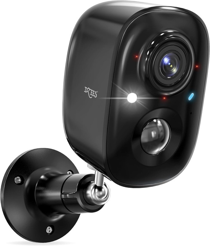 Security Cameras Wireless Outdoor – Upgrade 2K 3MP Battery Powered Wifi Outdoor