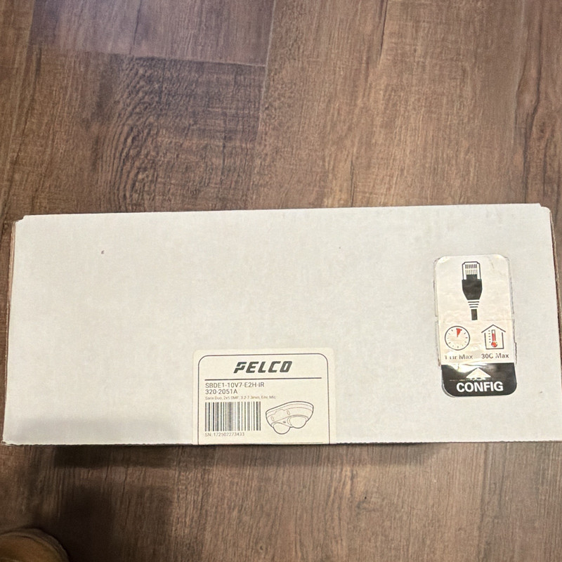 Pelco Dual Head DSBDE1-10V7-E2H-IR IP/Network Wired Color Surveillance Camera gallery