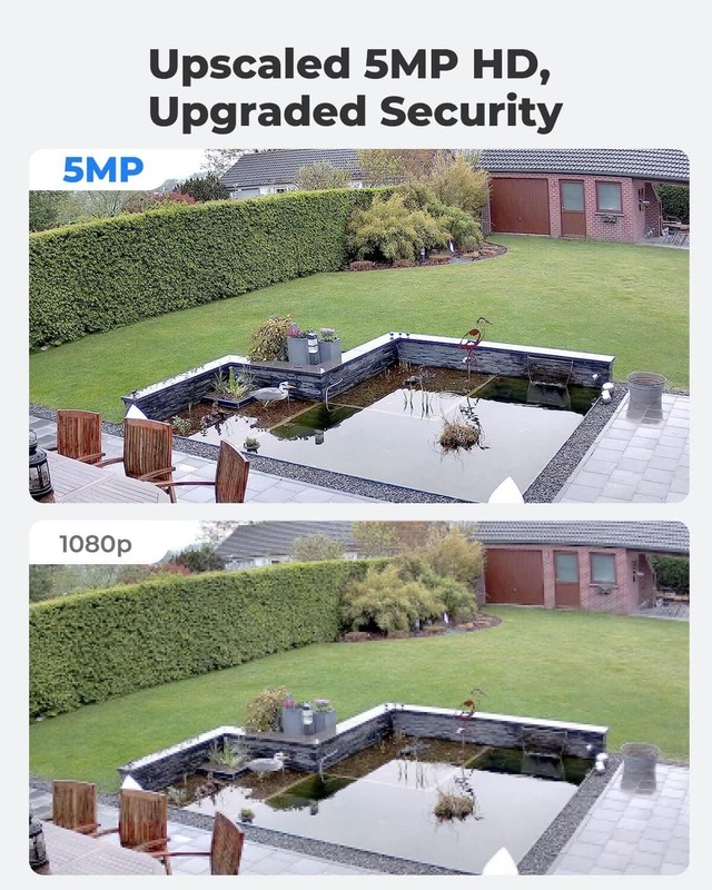 Waterproof 5MP Outdoor Camera with Smart Motion Alerts and Night Vision gallery