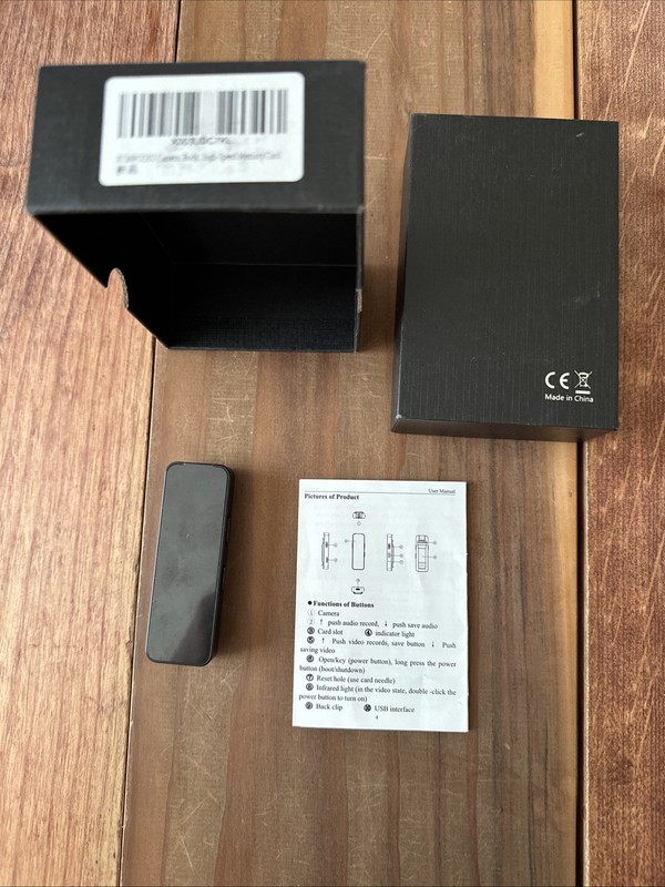NEW Open Box 1080P HD Mini Body Camera Video Clip Cam Pocket Security Pocket gallery