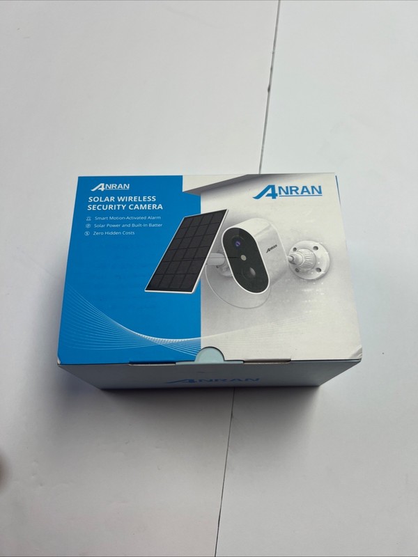 anran solar wireless security camera 3.0 mega pixel IP camera new