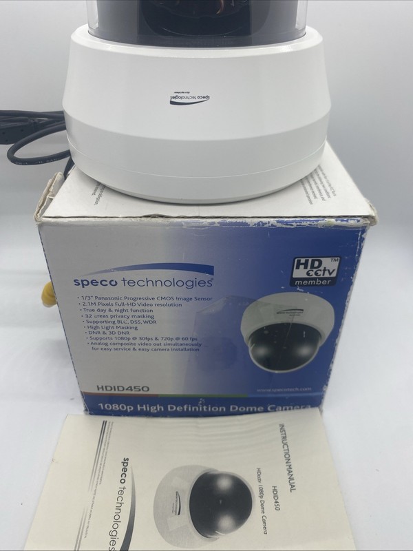 Speco Technologies HDID450, HD 1080p High Definition Dome Camera gallery