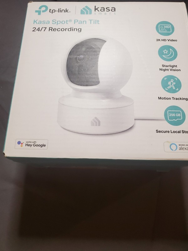 TP-Link KC410S Pan Tilt 2K HD Indoor Camera Night Vision Motion Tracking Alexa gallery