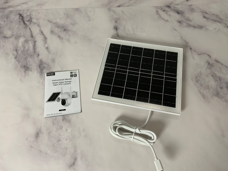 MOES 4G LTE Cellular Solar Wireless Security Camera - Open Box gallery