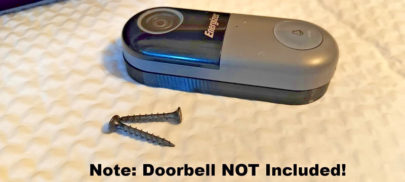 Replacement Mount for Energizer Smart Video Doorbell | Model: EOD1 1001 / 1002 gallery