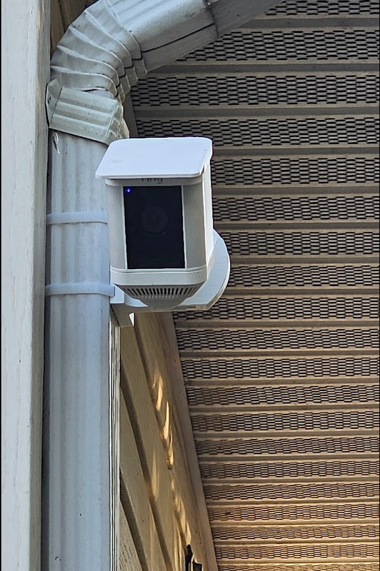 easy mount for SpotLight Cam Plus & Pro 45 degree Right gutter mount