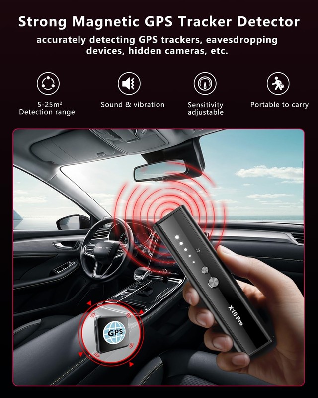 Detectors with Screen Display, Anti Finder, Bug Detector, GPS Tracker Detecto... gallery