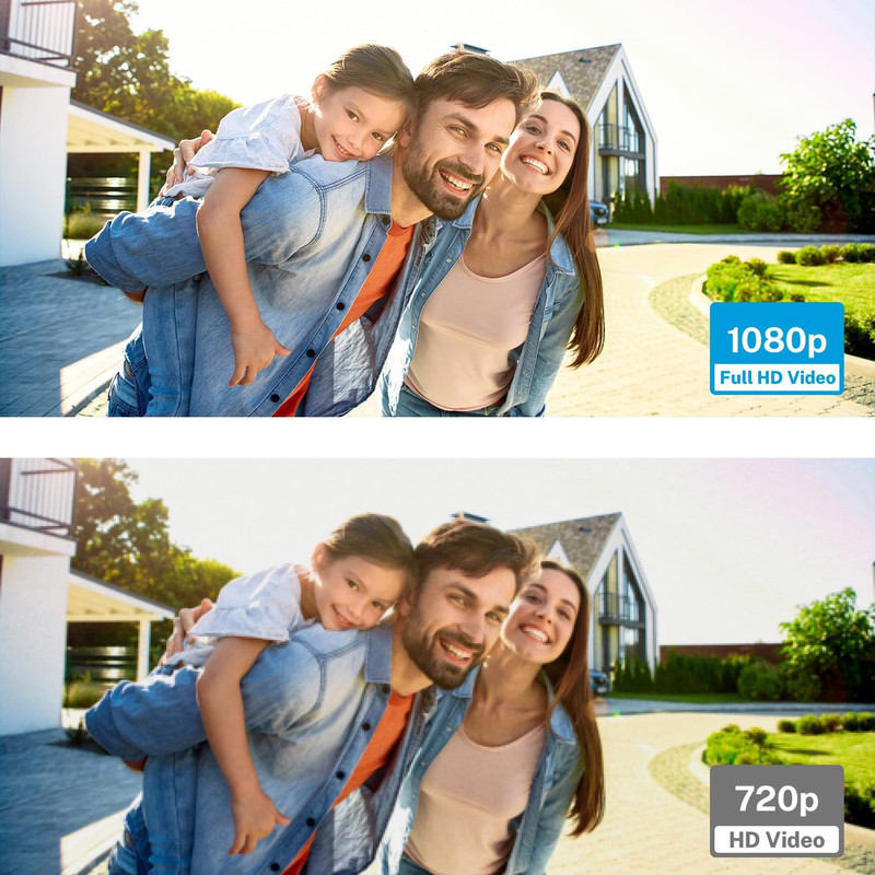 Smart Video Doorbell Camera Wireless, AI Human Detection and Instant Alerts, Nig gallery