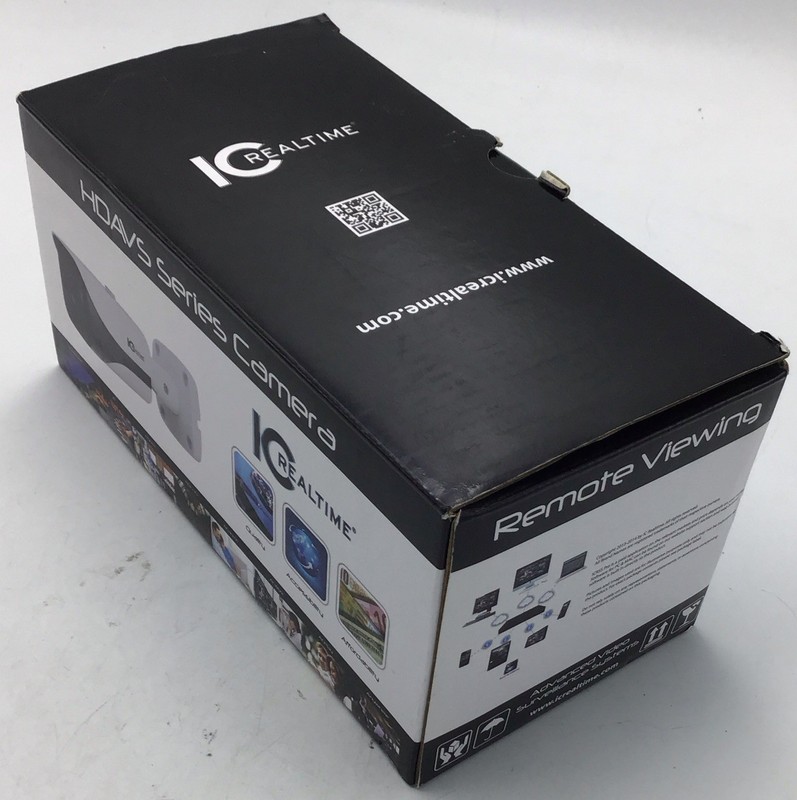 IC Realtime AVS-4KB8012-IR 8MP HDAVS Indoor/Outdoor Fixed Bullet Camera -OpenBox