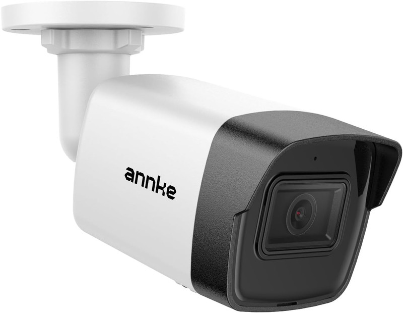 3K Poe Security Camera with Mic/Audio Outdoor, 2.8Mm Lens (116°FOV), Color Night