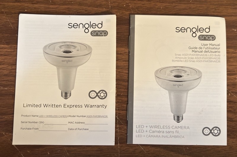 NEW SENGLED SNAP Outdoor 60W LED + Wireless Security Camera gallery