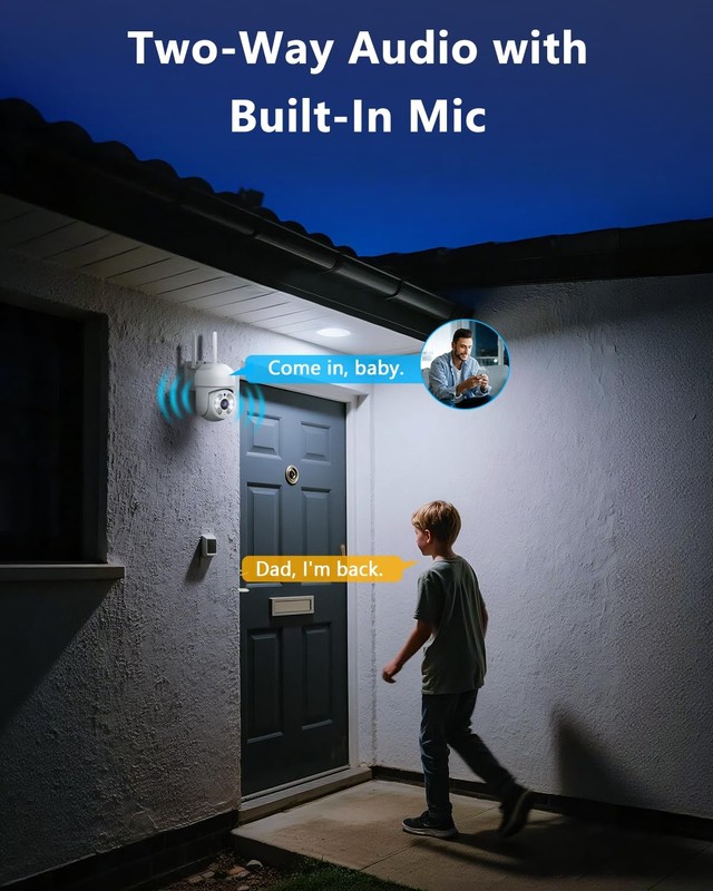 PT Outdoor Wireless Wi-Fi for Home Video Surveillance Indoor gallery