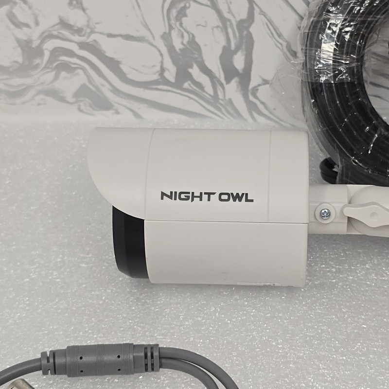 Night Owl 5MP CM-C50XL-BU-JF Spotlight HD Camera w/Cables, White gallery