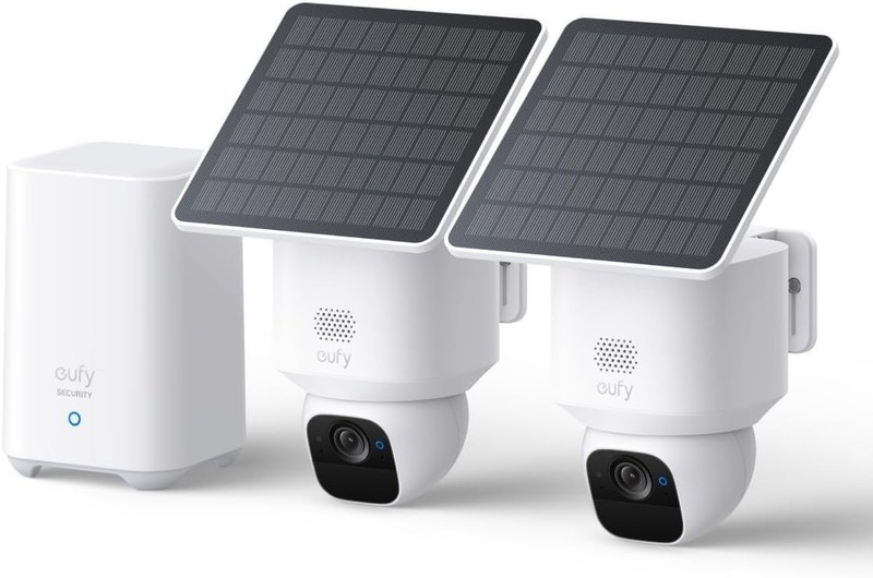 Eufy SoloCam E30 2-Cam Security Bundle inc HomeBase3