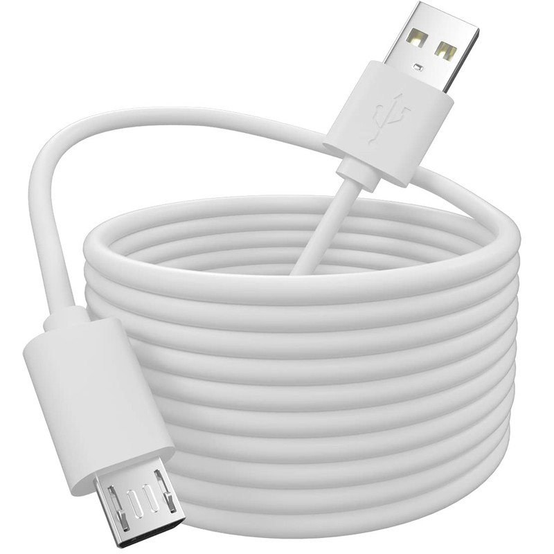 20FT Long USB Power Extension Cable for WyzeCam,WyzeCam Pan,YI Camera,NestCam…
