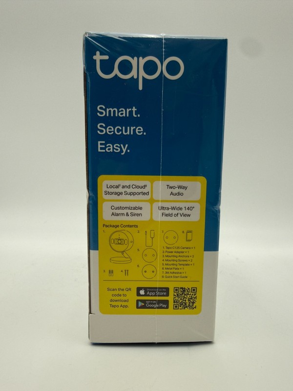 TP-Link Tapo C125 2K QHD AI Home Security WiFi Camera Privacy Shutter Night Visi gallery