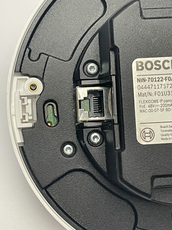 Bosch Flexidome IP 7000 12 MP 360 IVA NIN-70122-F0A B Camera POE 48V gallery