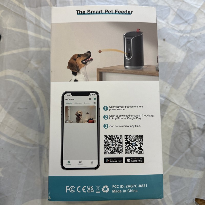 2K Pet Camera Treat Dispenser, AI Photo Album, Dog Camera with 360° Auto Trac... gallery