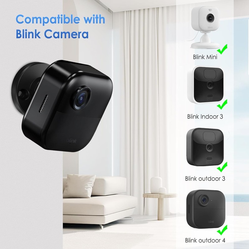 Blink Outdoor Camera Mount 360 Adjustable 3 Pack Black gallery