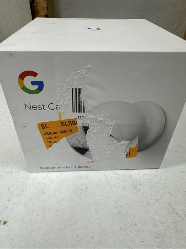 Google Nest Cam (Battery) – Indoor and Outdoor Wireless Smart Home Security Cam