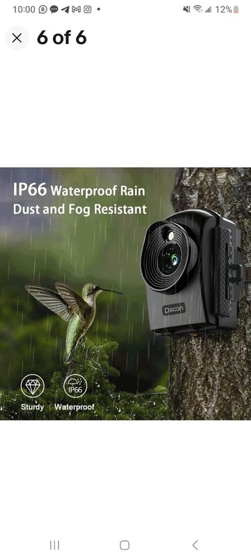 Dsoon Time Lapse Camera Outdoor Construction/Plant/Weather/Life 1080P, 2.4" HD gallery
