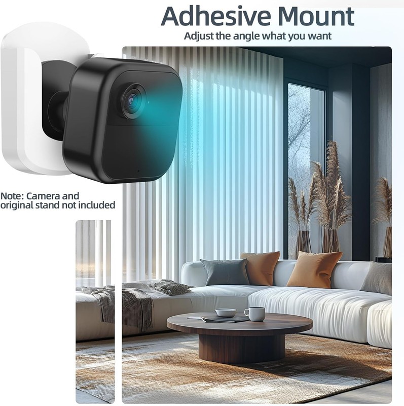 Blink Mini/Outdoor 4/Indoor Camera Wall Mount Bracket, 3 Pack Adhesive, No Dr... gallery