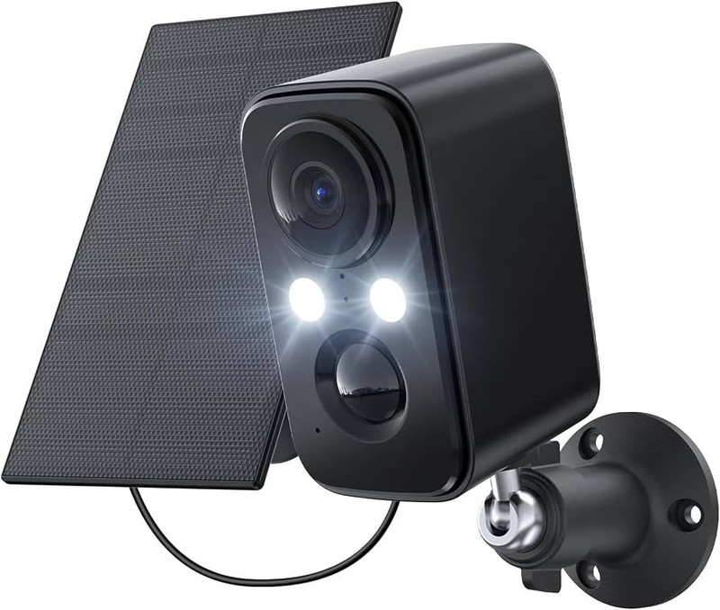 IHOXTX DF220 Wireless Rechargeable HD IP Camera Night Vision Black