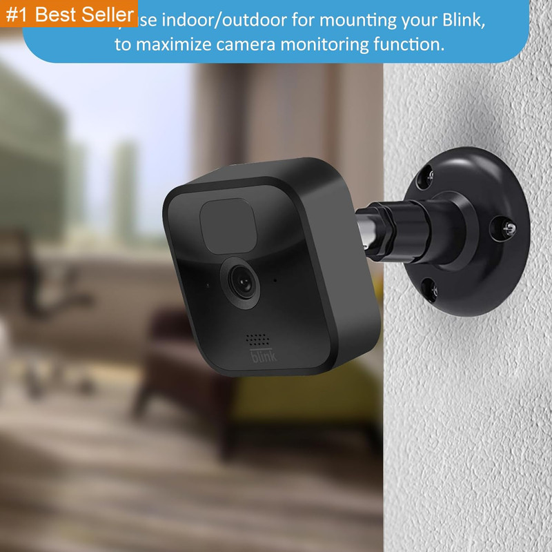Blink Outdoor Camera Mount, 360 Degree Adjustable Indoor/Outdoor Wall Mount Brac gallery