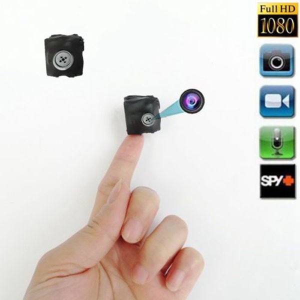 1080P HD Built-in battery Button camera micro smallest Mini audio Video recorder gallery