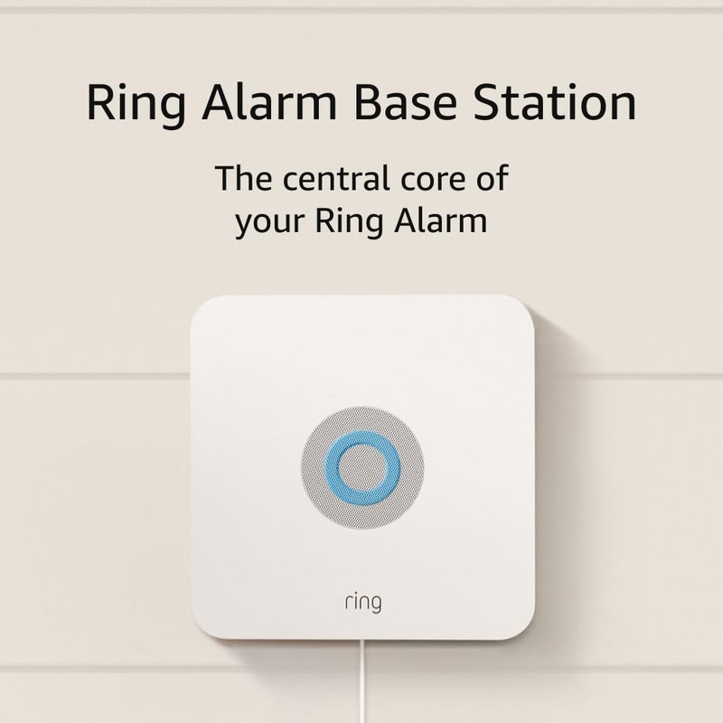 Alarm Base Station (2Nd Gen) — 104 Db Siren, Built-In Backup Battery, Connects t
