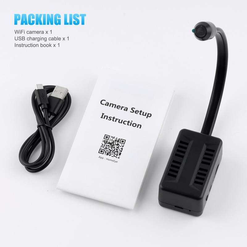 NEW 1800mAh Battery 120° Wide Angle 1080P HD Remote APP Control 2.4G WiFi Camera gallery