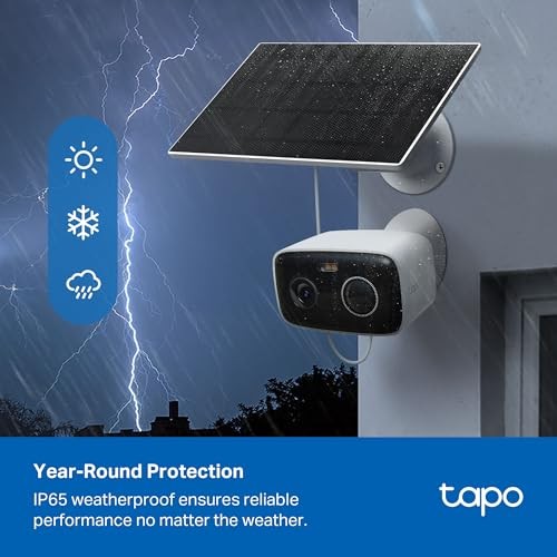1080p Outdoor Battery Security Camera w/Solar, C400 KIT | Free Person/Vehicle gallery