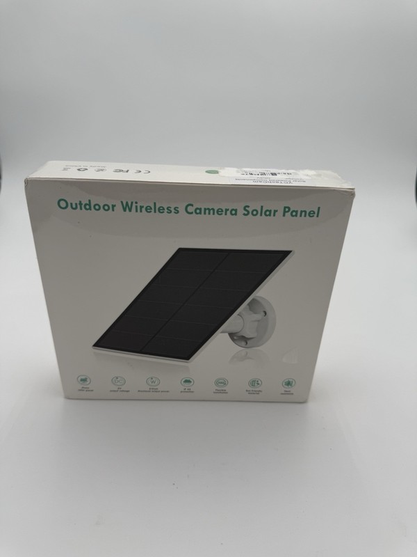 5W Solar Panel for Security Camera Outdoor, 5V USB Solar Panel Charger Compatibl