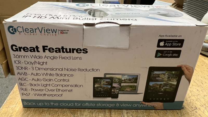 ClearView IPB-70 IP HD Mini-Bullet Camera gallery