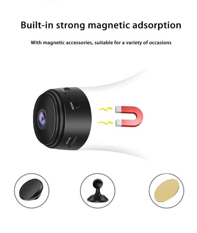 Mini WiFi Camera Wireless Security Cam with Audio / Smart Home Baby Pet Monitor gallery