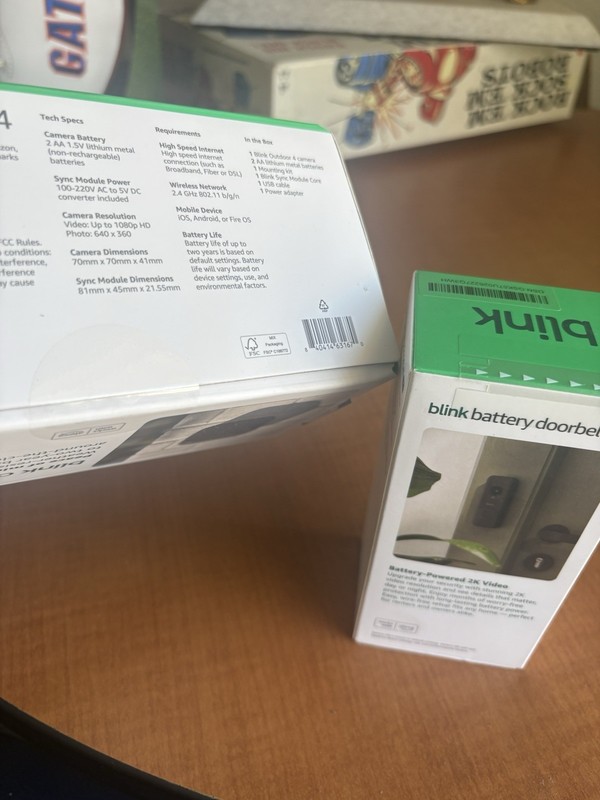 Blink Outdoor 4 Camera and Blink Battery Doorbell 2K+ Bundle gallery