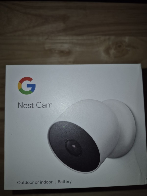 Nest Cam. Outdoor Or Indoor. Battery. 1080p HD W Night Vision. Phone Alerts.