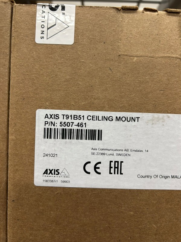 AXIS T91B51 AXIS 5507-461 CEILING MOUNT gallery