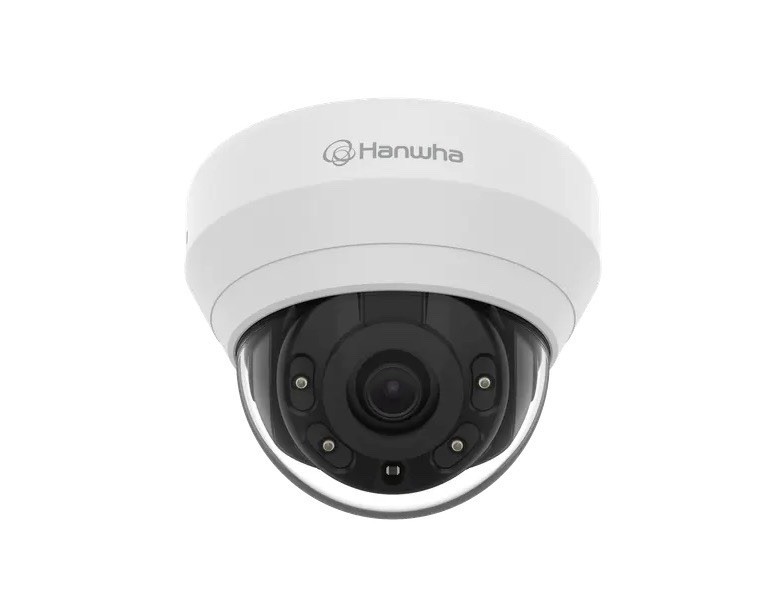 Hanwha QND-7012R Q Series 4MP IR IP Dome Camera, 2.8mm Fixed Lens